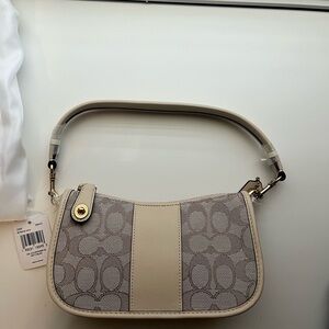 Coach Cream and beige Shoulder Bag